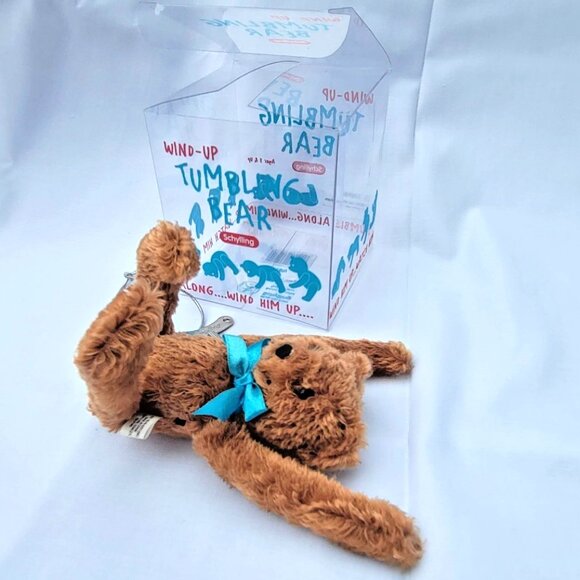 NEW - Schylling Wind-up TUMBLING BEAR with Metal Key NIB 2004 - Picture 4 of 10